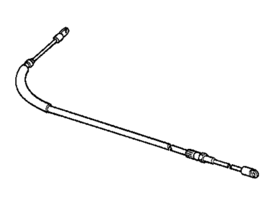 BMW 51258112685 Bowden Cable