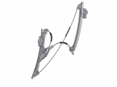 BMW 840i Gran Coupe Window Regulator - 51338497031