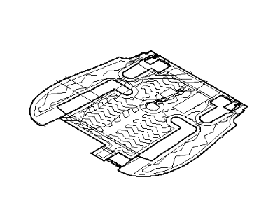 2014 BMW X1 Seat Heater Pad - 52102152419