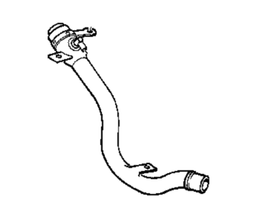 BMW 325is Fuel Tank Filler Neck - 16111182857