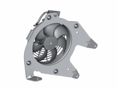 BMW i8 Cooling Fan Assembly - 17427639680