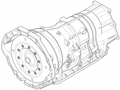 2014 BMW X6 M Transmission Assembly - 24007631076