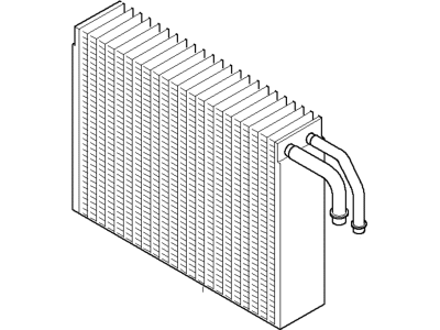 BMW 745Li A/C Evaporator Core - 64116913423