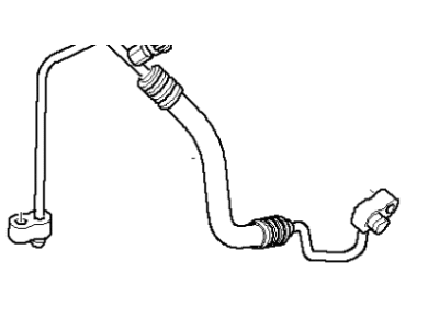 2002 BMW 745i A/C Liquid Line Hoses - 64538379836