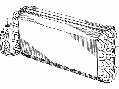 BMW 318ti A/C Evaporator Core - 64118361918