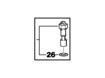 1993 BMW 740i Coolant Level Sensor - 61311378320