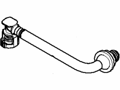 BMW X5 Brake Booster Vacuum Hose - 11667551594