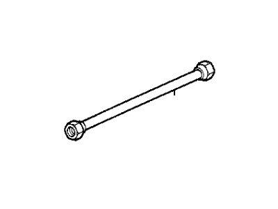 BMW 733i A/C Liquid Line Hoses - 64531363106