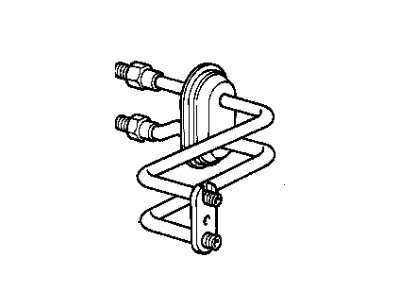 BMW 533i A/C Liquid Line Hoses - 64531368108