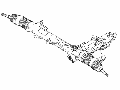 BMW 530i Steering Gearbox - 32106777496