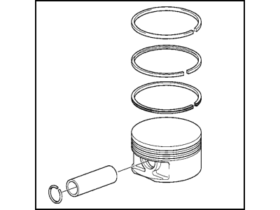 2003 BMW M5 Piston - 11257832689