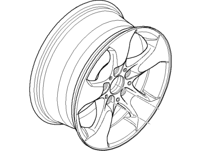 2007 BMW X3 Alloy Wheels - 36113417393
