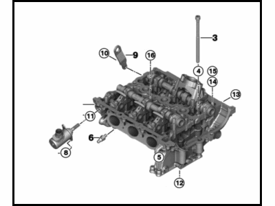 BMW i8 Cylinder Head - 11128482776