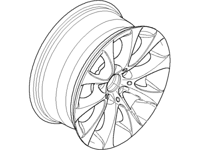 BMW 335xi Alloy Wheels - 36116768855