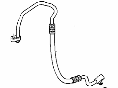 2013 BMW X5 M A/C Liquid Line Hoses - 64509166096