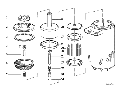 BMW 32411137751 Power Steering Reservoir