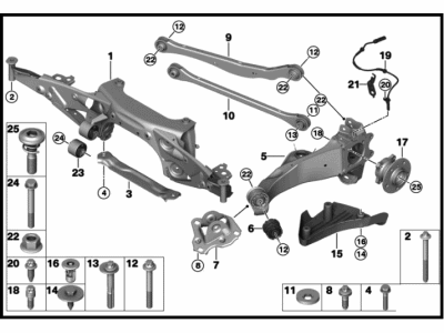 BMW 31106860974 Asa-Bolt