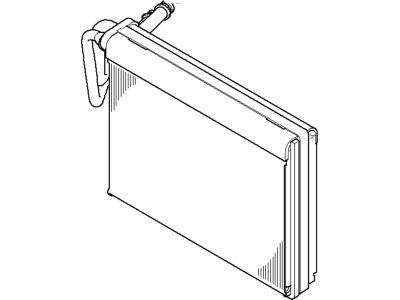 BMW A/C Evaporator Core - 64116934781