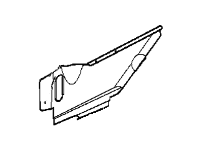 BMW Z3 M Exhaust Heat Shield - 51487893672