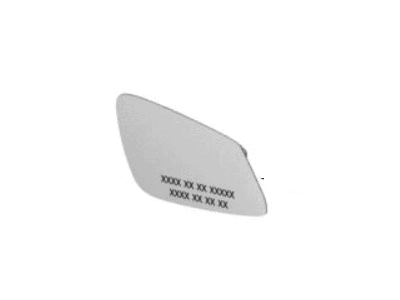 BMW 51167405762 Mirror Glass, Heated, Wide-Angle, Right