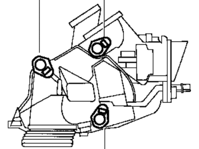 BMW 528i HVAC Heater Blend Door Actuator - 64116917942