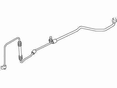 BMW 750i A/C Liquid Line Hoses - 64536942888