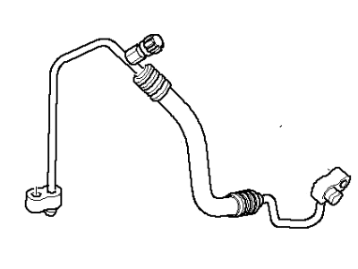 BMW 750i A/C Liquid Line Hoses - 64536942887