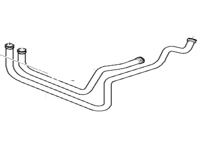 BMW 11531705225 Return Hose