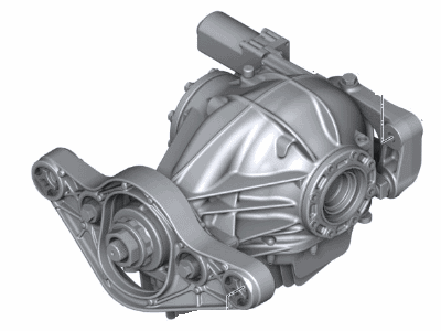 2020 BMW M850i xDrive Gran Coupe Differential - 33108686984