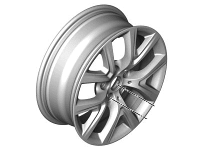 BMW X1 Alloy Wheels - 36116856076