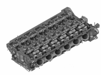 BMW X5 M Cylinder Head - 11127934494