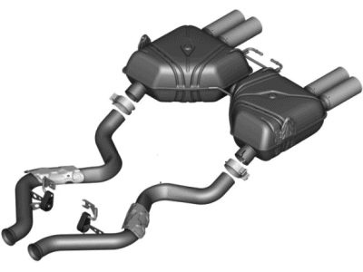 2008 BMW M3 Exhaust Resonator - 18302184198