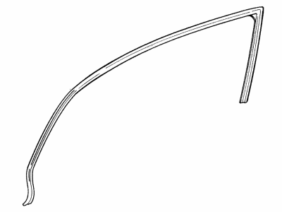 1996 BMW 318ti Window Channel - 51328146247
