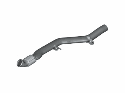 BMW 335i xDrive Exhaust Pipe - 18307633097