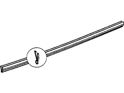 1995 BMW 850CSi Weather Strip - 51211970063