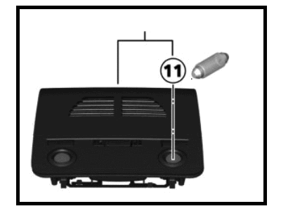 BMW 335d Interior Light Bulb - 61319201632