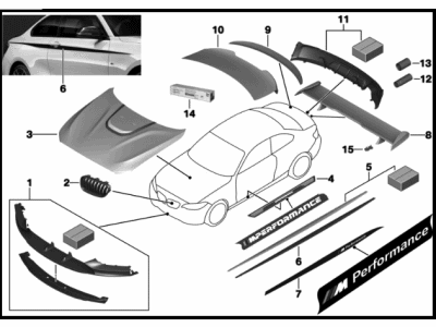 BMW 335i Muffler - 18302286673