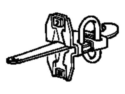 1995 BMW 325i Door Check - 51218165005