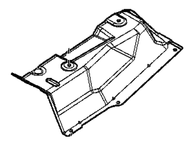 BMW Z8 Exhaust Heat Shield - 51488234103