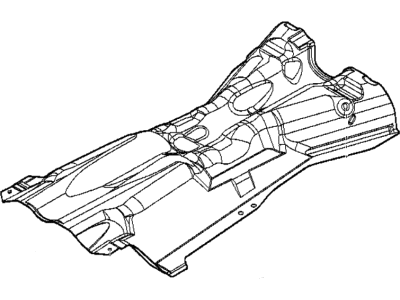 BMW Z8 Exhaust Heat Shield - 51488234109