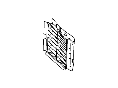 BMW 51743415926 Air Guidance, Rear