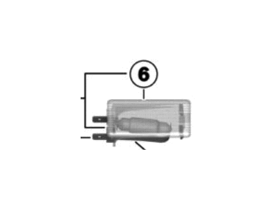 BMW 325e Interior Light Bulb - 63316961985