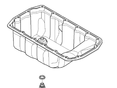 BMW 11137550483 Oil Pan