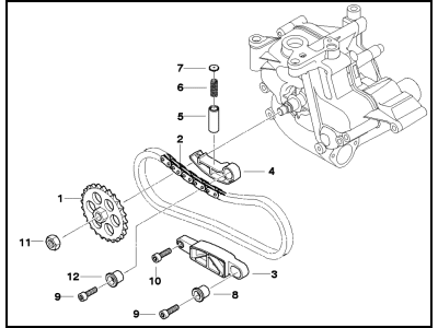 2010 BMW M5 Oil Pump - 11417834762