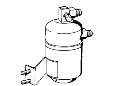1979 BMW 320i A/C Receiver Drier - 64531368908
