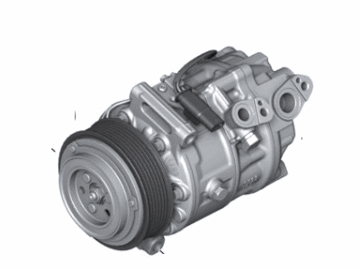 2019 BMW 750i A/C Compressor - 64529380568