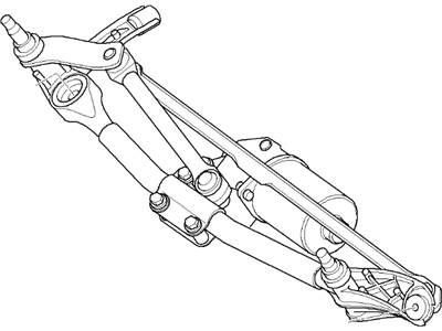 BMW 325i Wiper Pivot - 61617161711