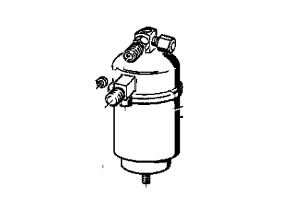 BMW 535i A/C Accumulator - 64538363555