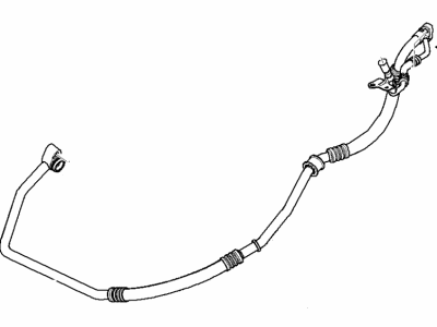 BMW 335d A/C Liquid Line Hoses - 64506976791