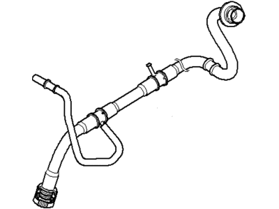 BMW Brake Booster Vacuum Hose - 11667560243